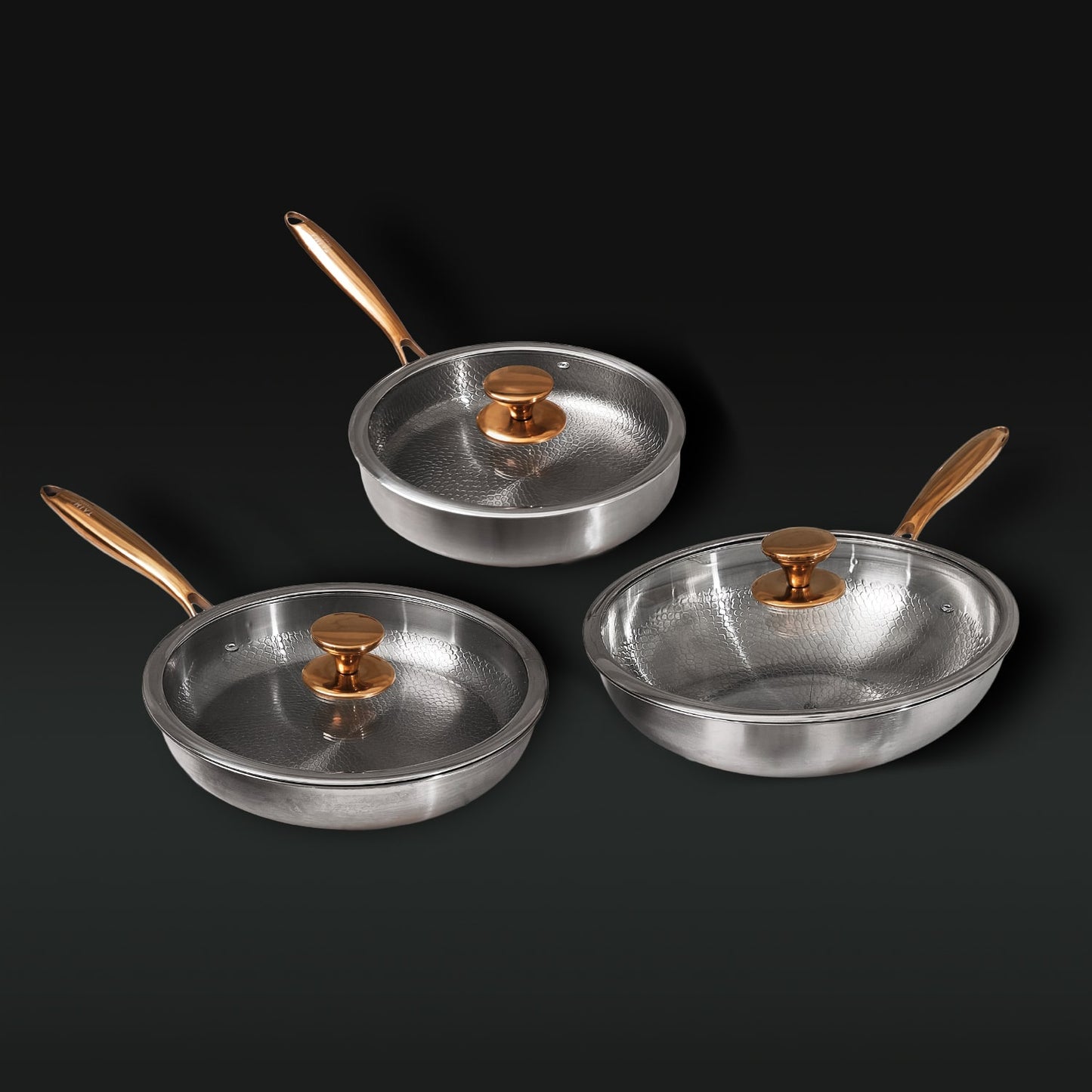 Pure Titanium Signature Pan Set (6 Piece)