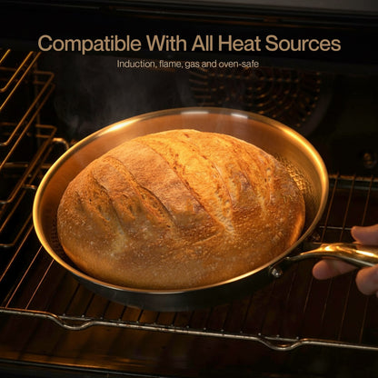 TAIMA Certified Pure Titanium Wok Pan Pro