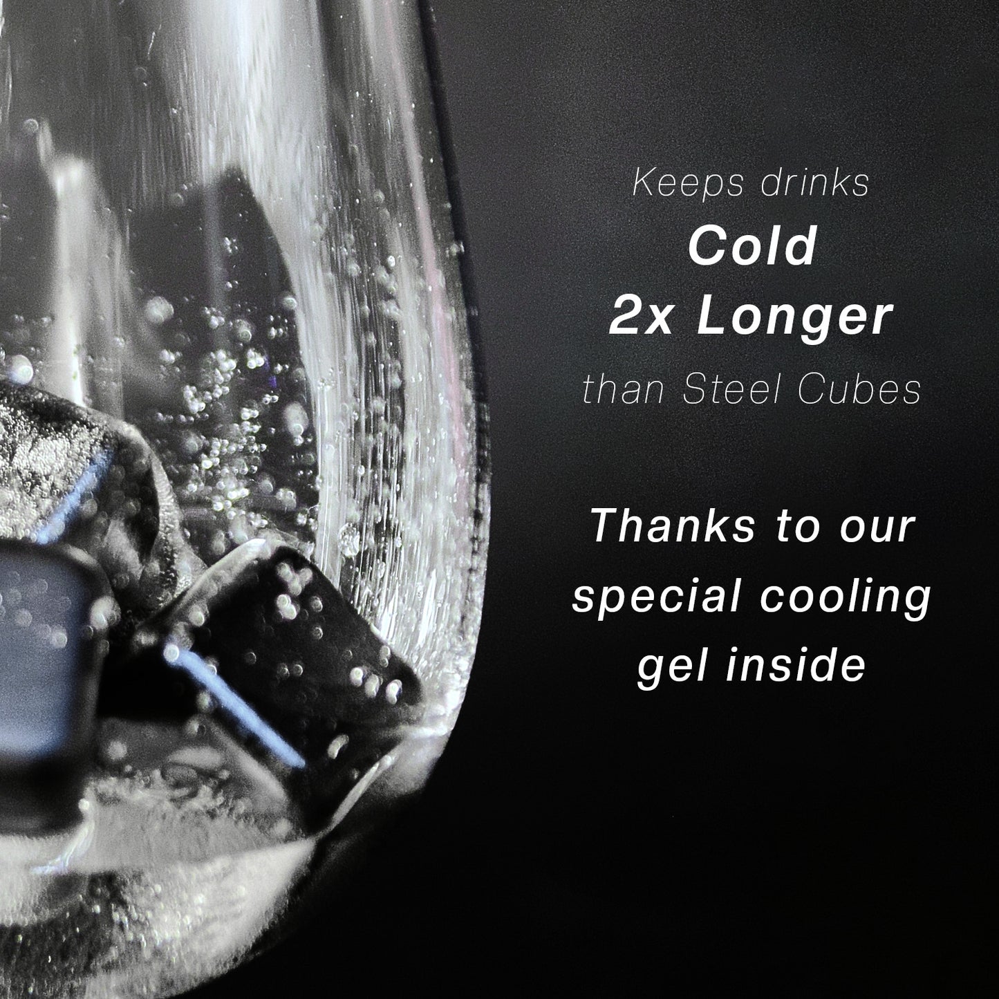 Taima® Pure Titanium Ice Cubes