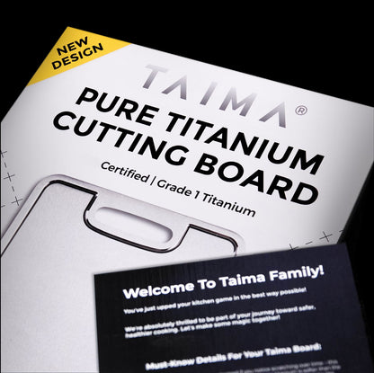 Pure Titanium Cutting Board Set (3 Piece)